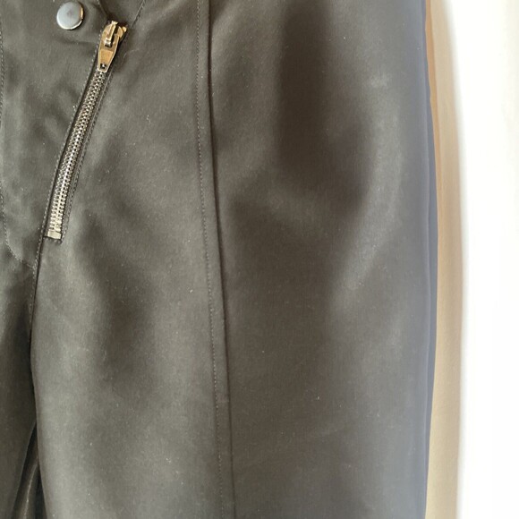 Alexander Wang Black Tapered Ankle Dress Pants Sz 10 - Picture 3 of 7